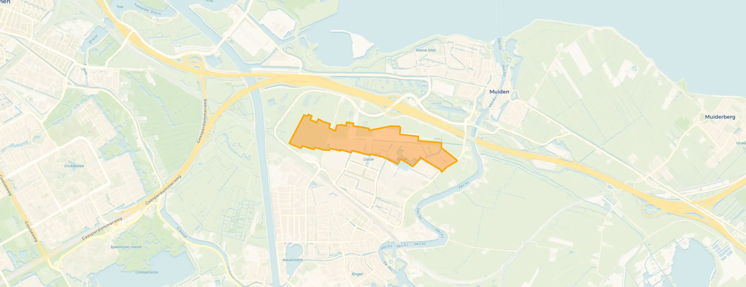 Kaart van Waterrijk