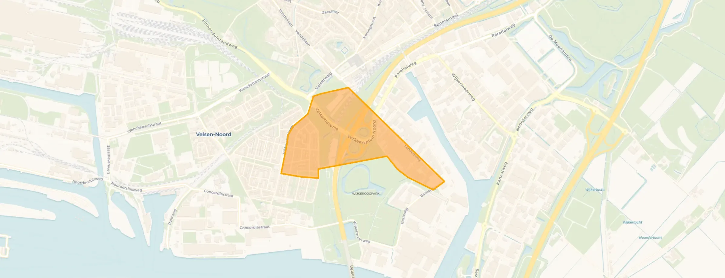 Buurt Watervlietbuurt, Velsen-Noord
