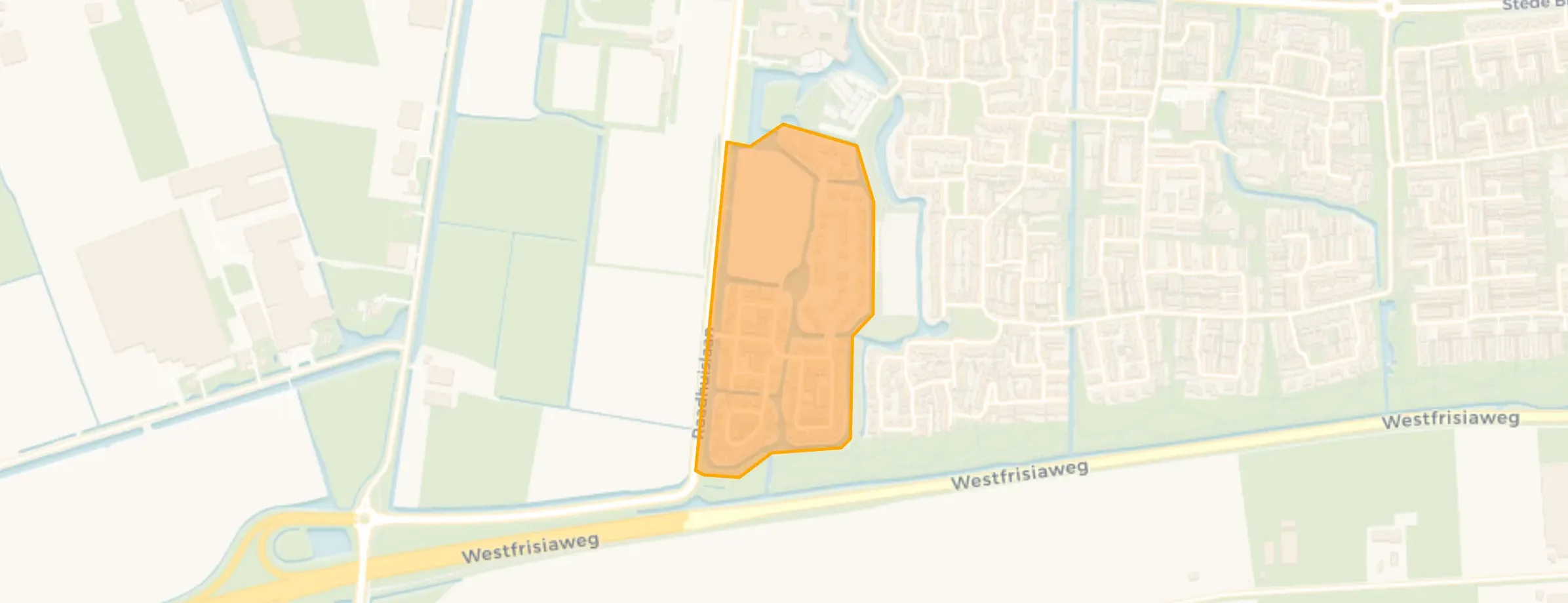 Waterweide in Stede Broec