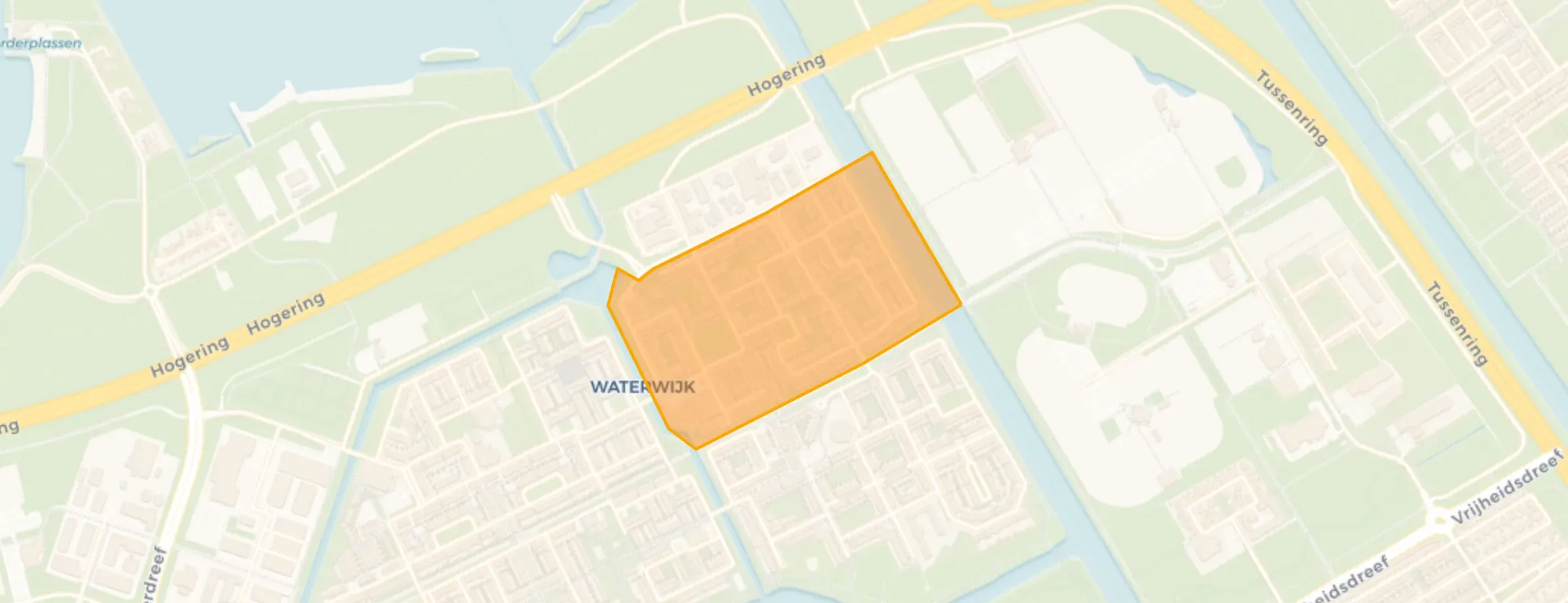 Waterwijk Noord in Almere