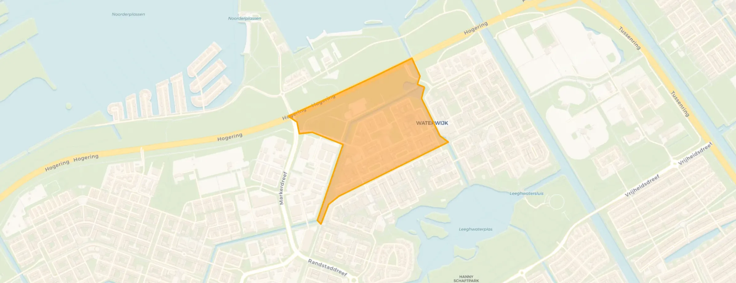 Waterwijk West in Almere
