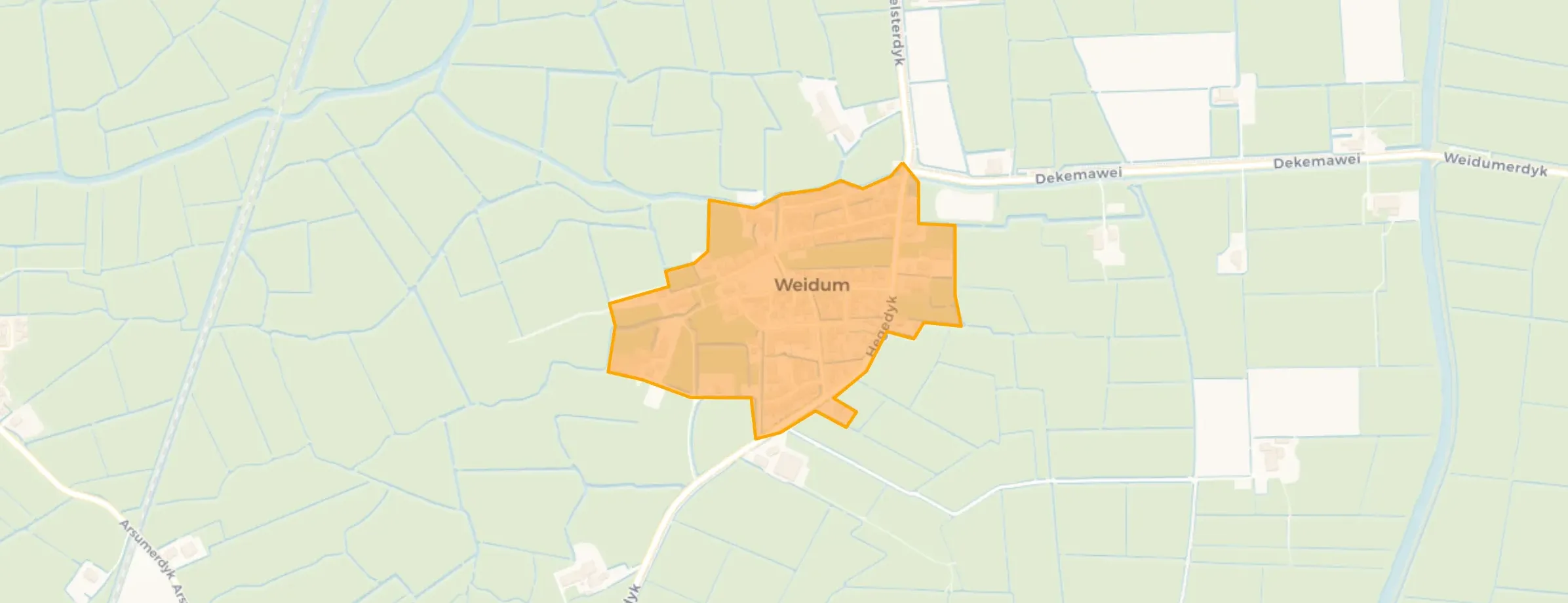 Buurt Weidum, Weidum