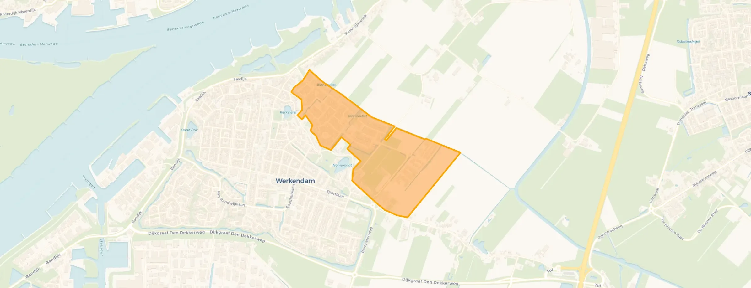 Buurt Werkense polder, Werkendam