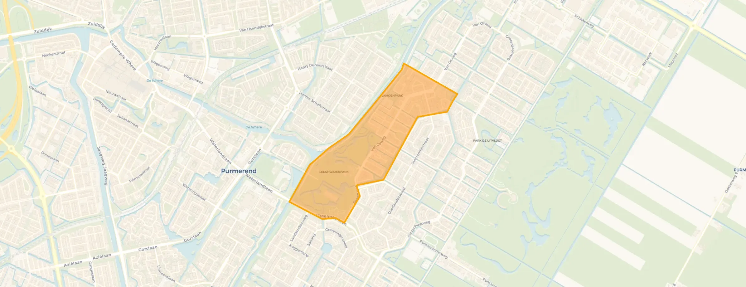 Werktuigenbuurt in Purmerend