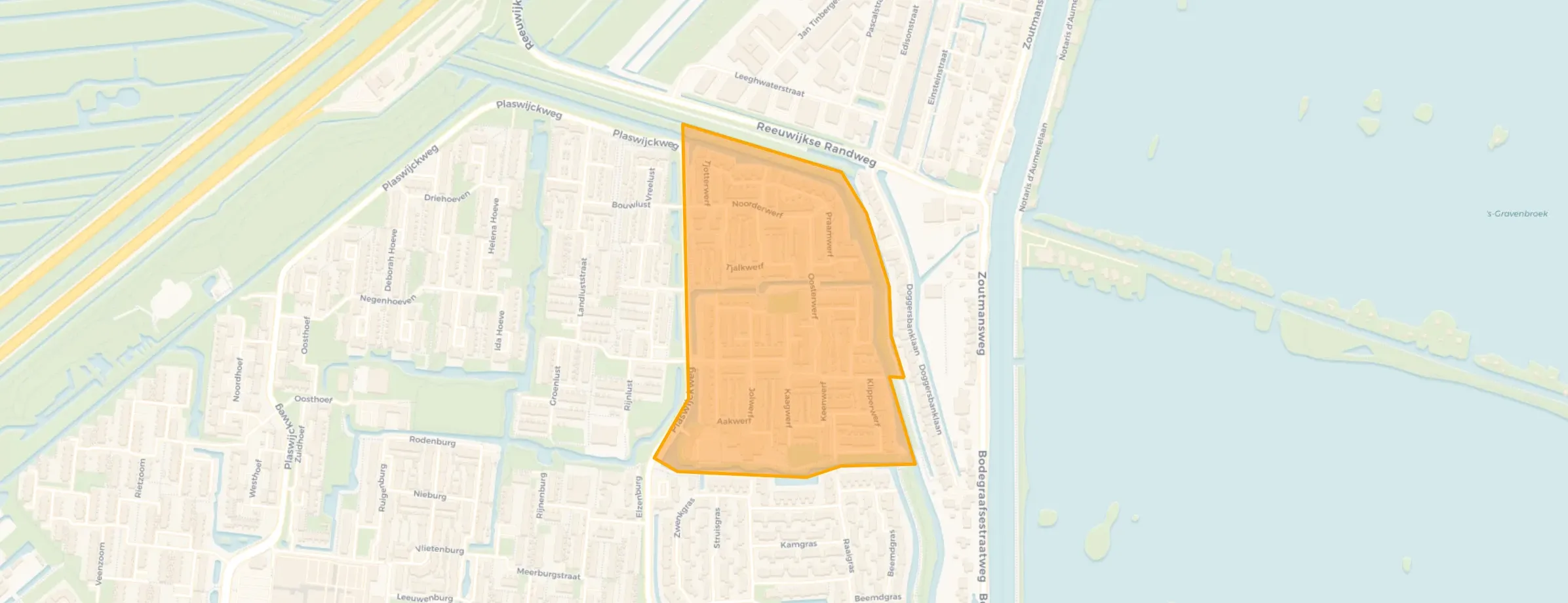 Buurt Wervenbuurt, Gouda