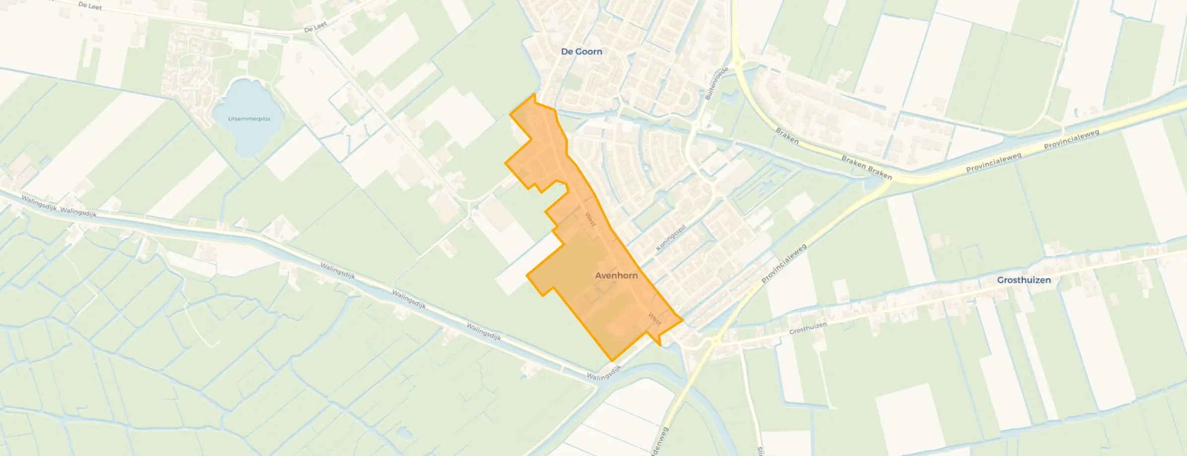 Buurt West en omgeving, Avenhorn