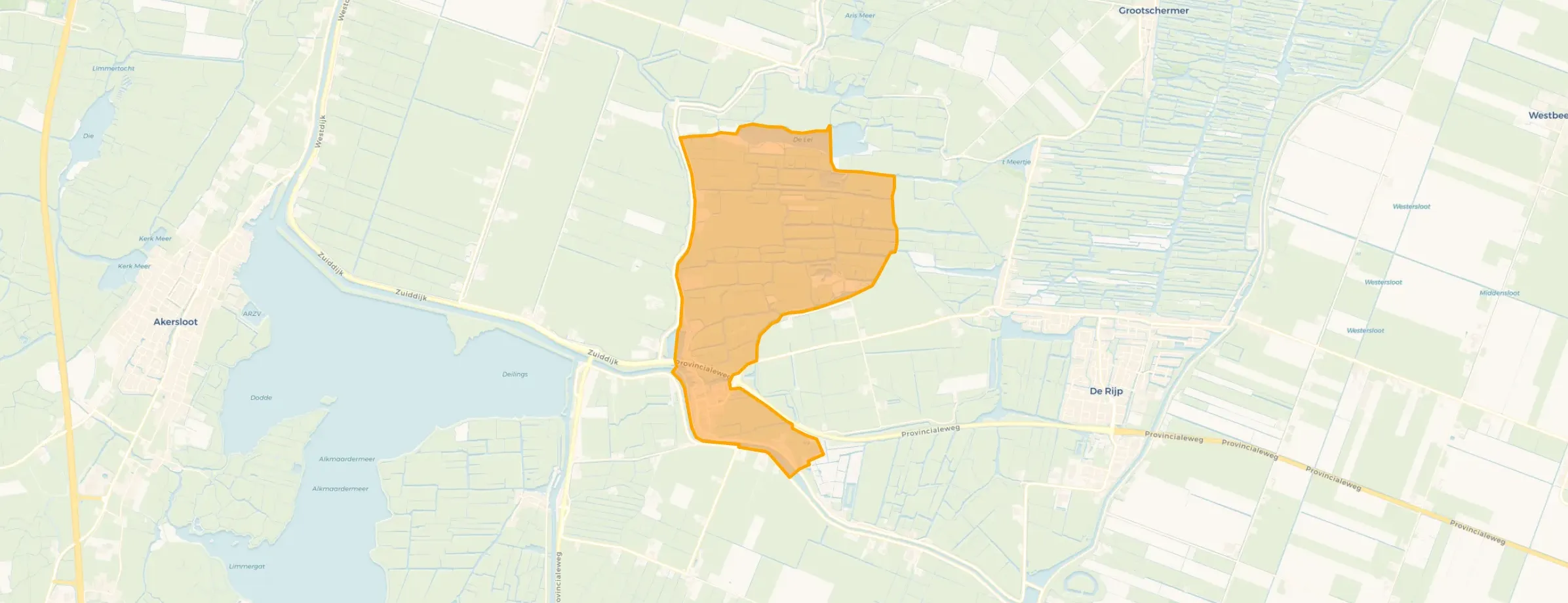 Buurt West-Graftdijk, West-Graftdijk
