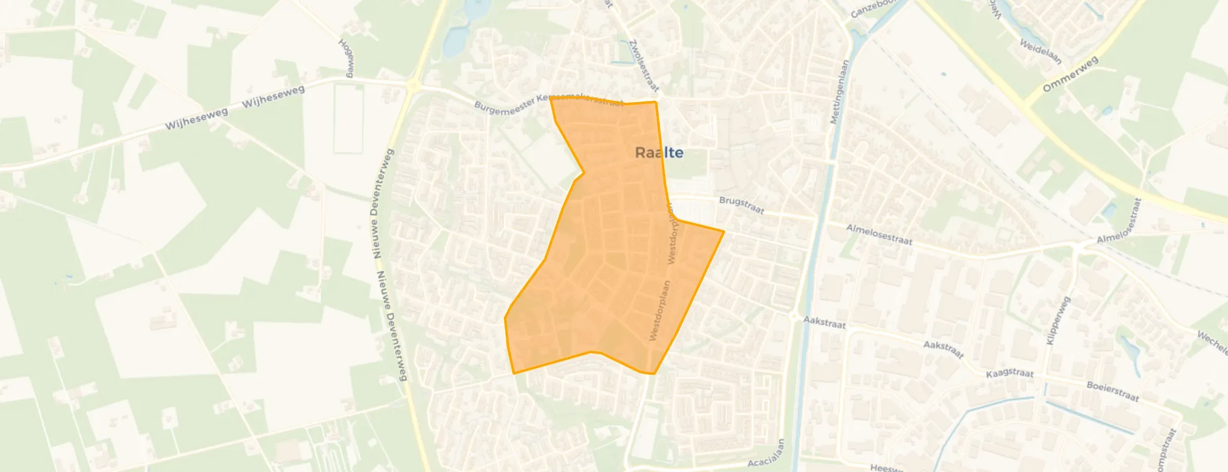 Buurt Westdorp, Raalte