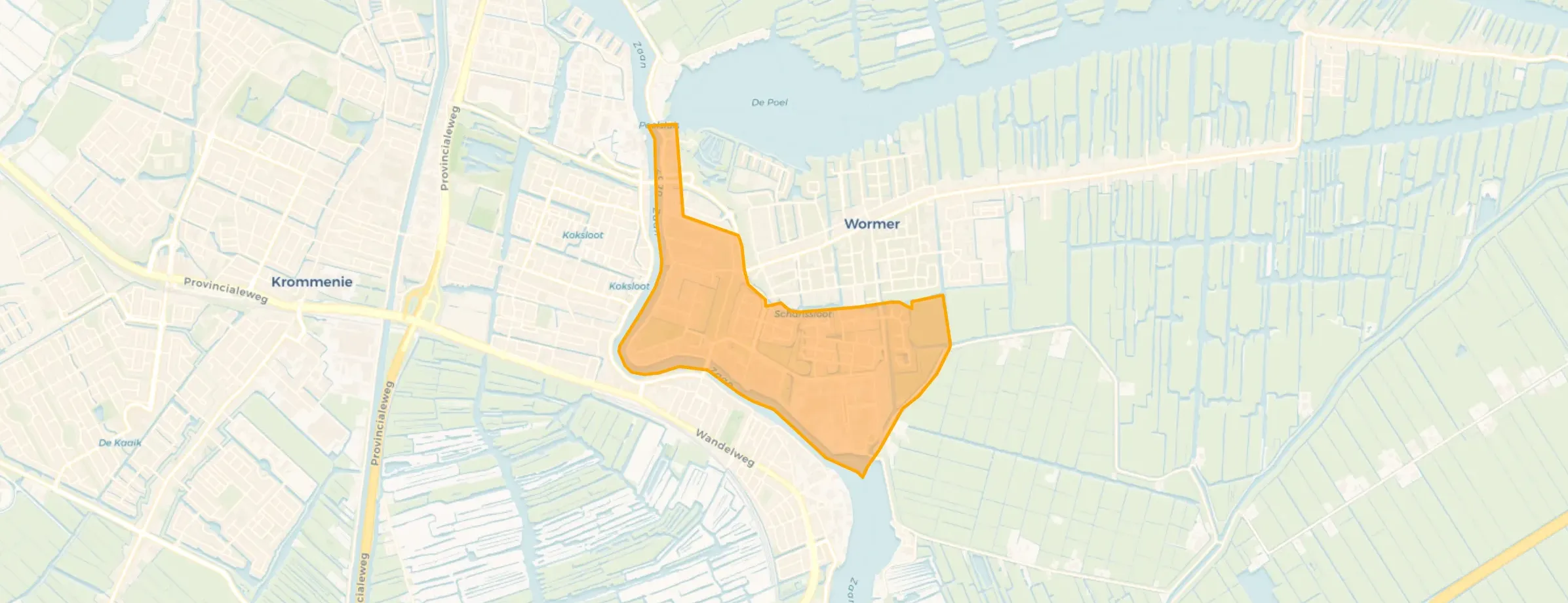 Buurt Westeinde, Wormer