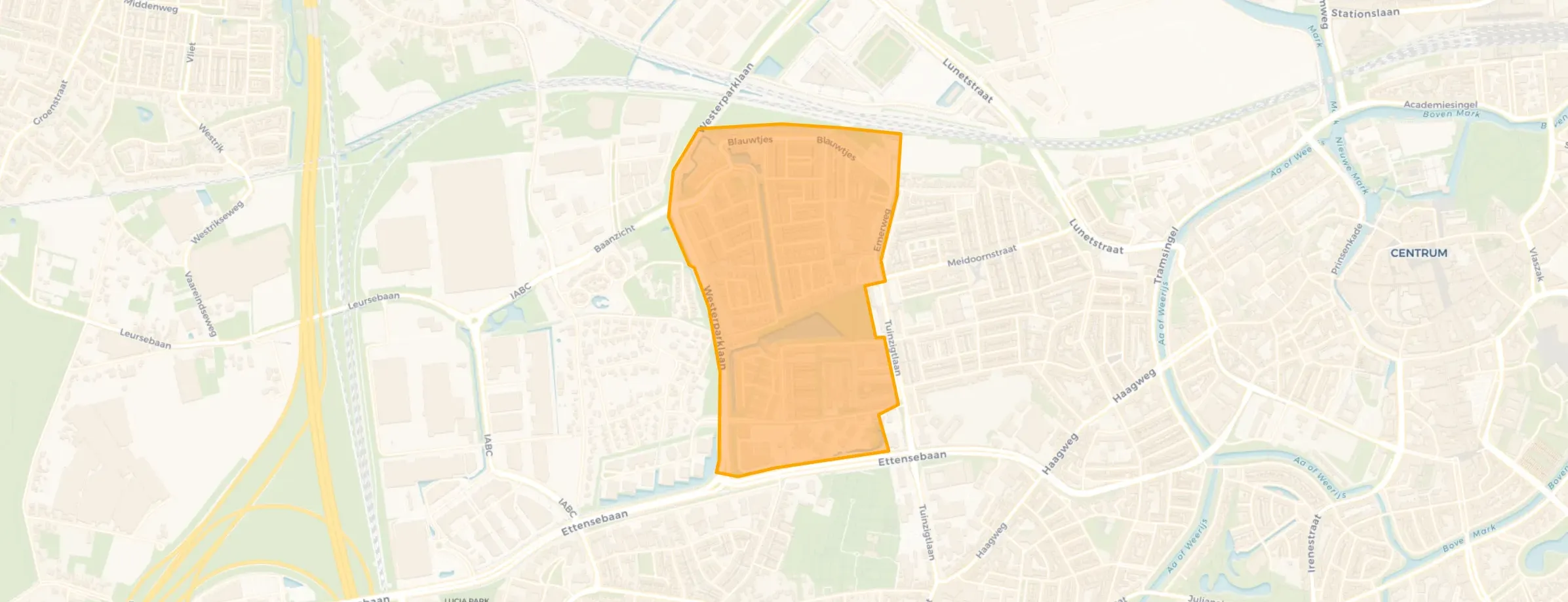 Buurt Westerpark, Breda