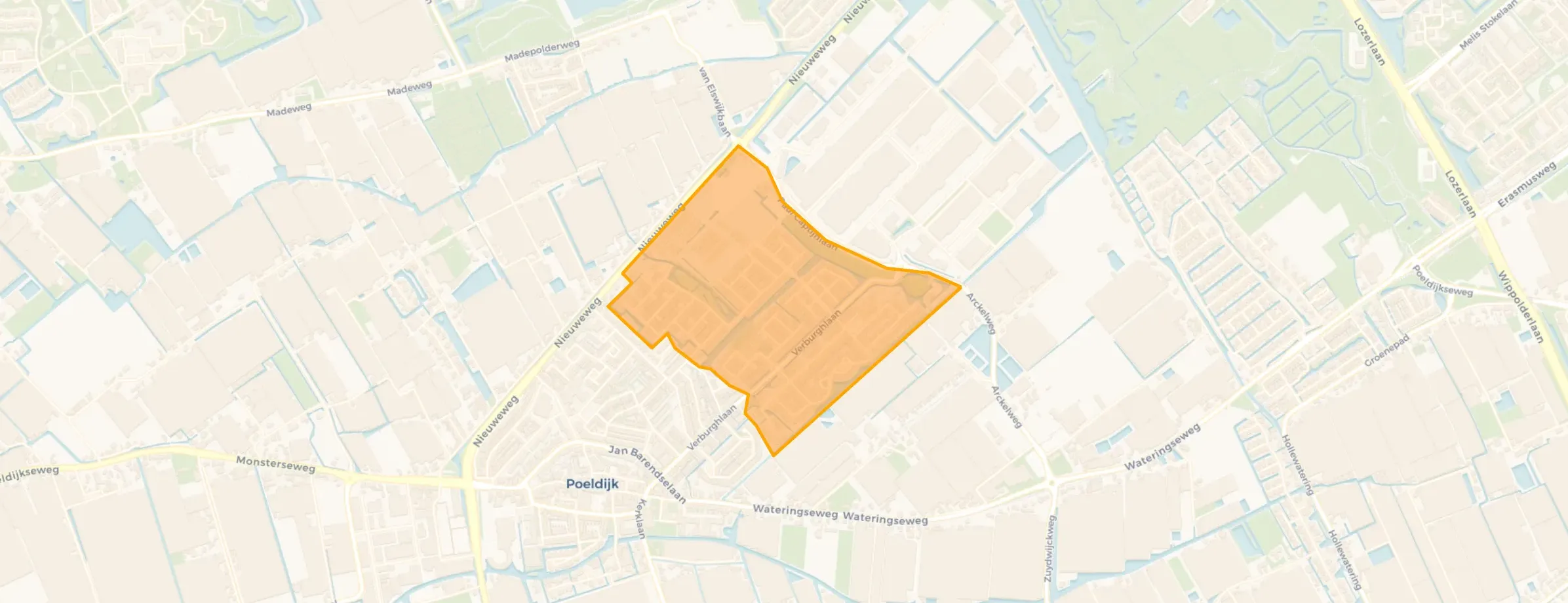 Buurt Westhof en Dijkpolder, Poeldijk