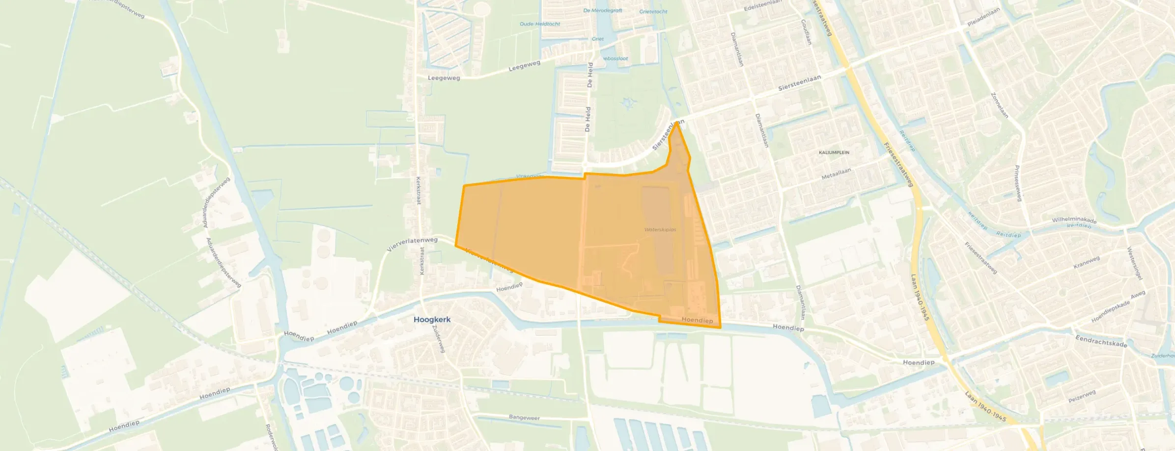 Kaart van Westpark