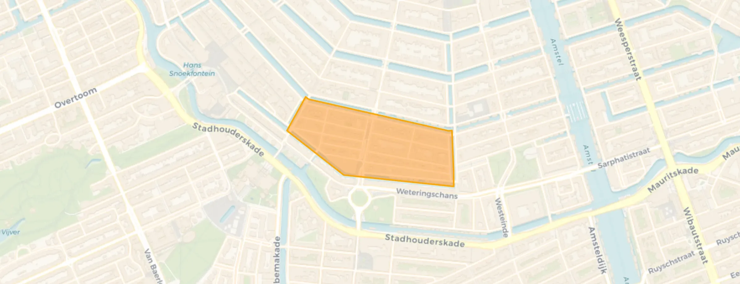 Buurt Weteringbuurt, Amsterdam