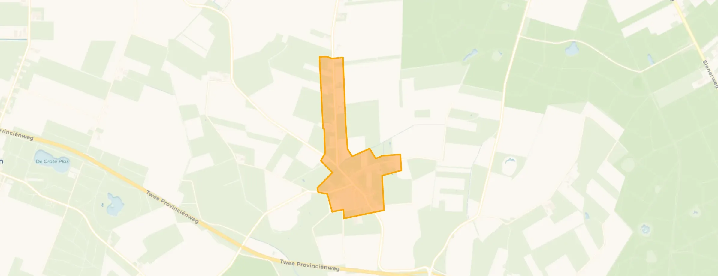 Kaart van Wezup