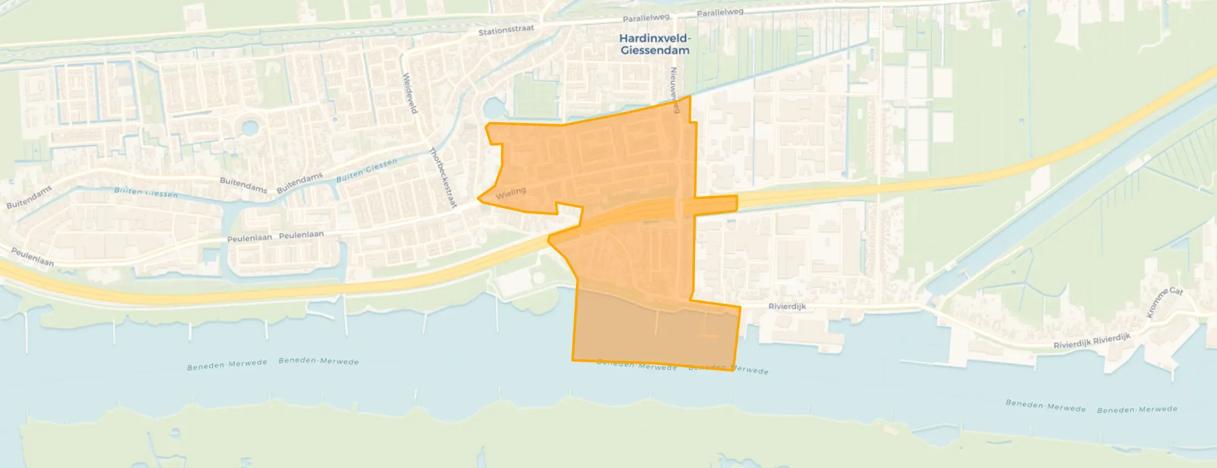 Buurt Wielwijk-zuid, Hardinxveld-Giessendam