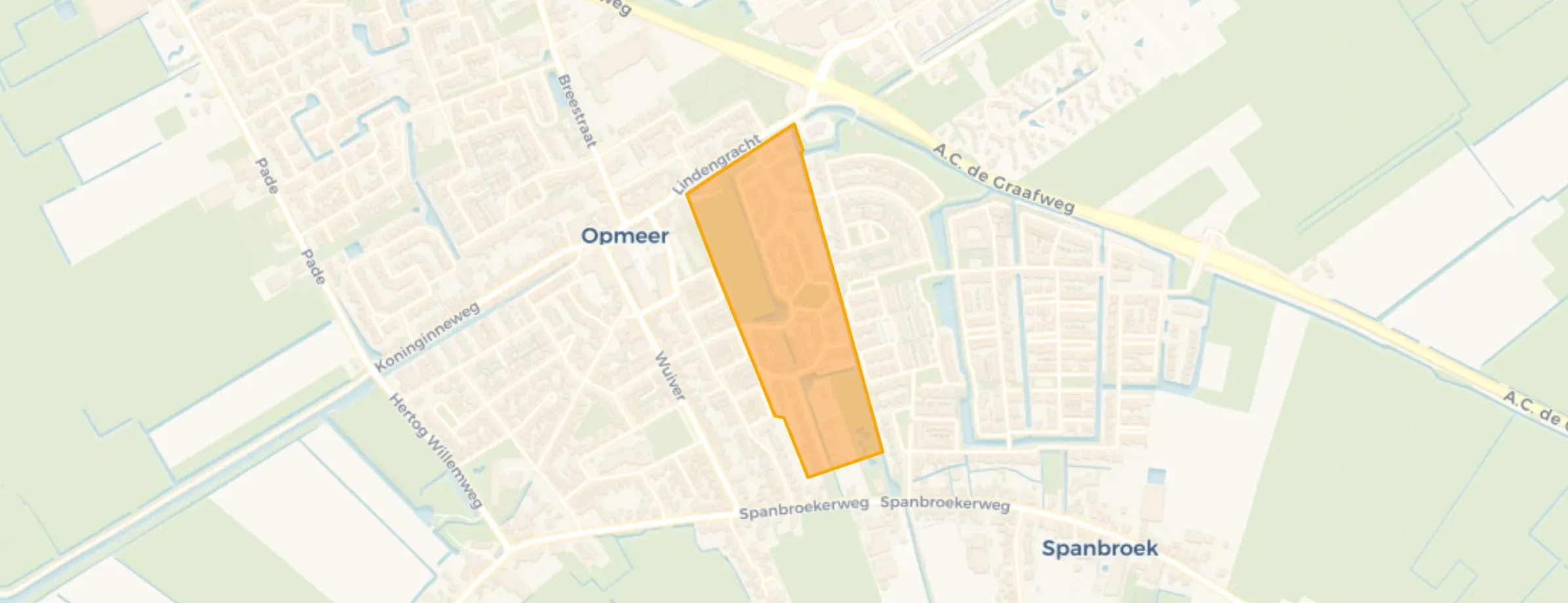 Buurt Wijde Klaver West, Spanbroek