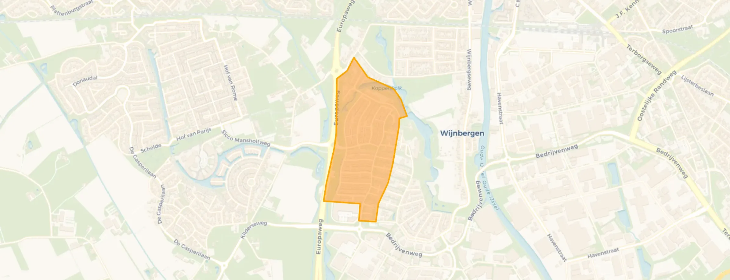Buurt Wijnbergen - Het Westen, Doetinchem