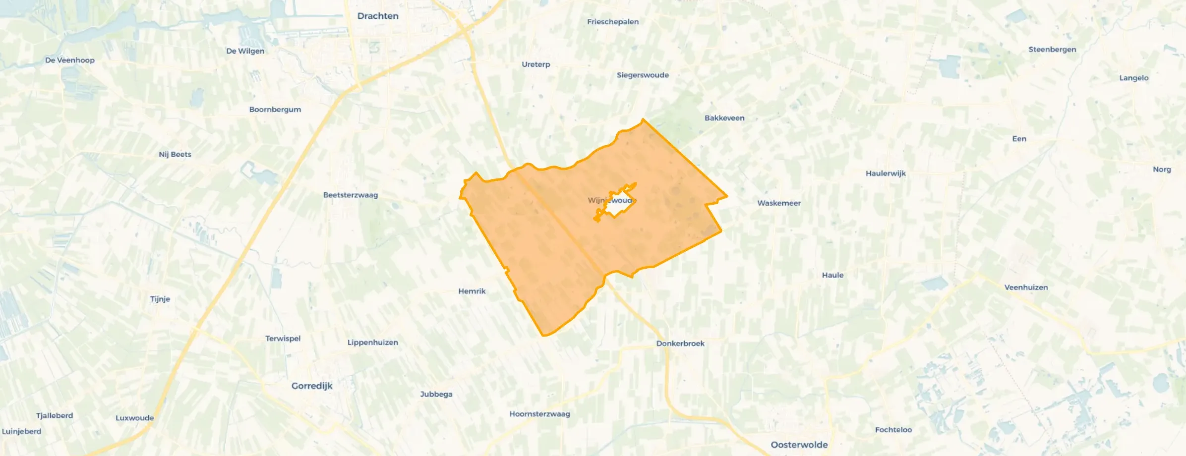 Buurt Wijnjewoude-Buitengebied-Kleine Groningen, Wijnjewoude