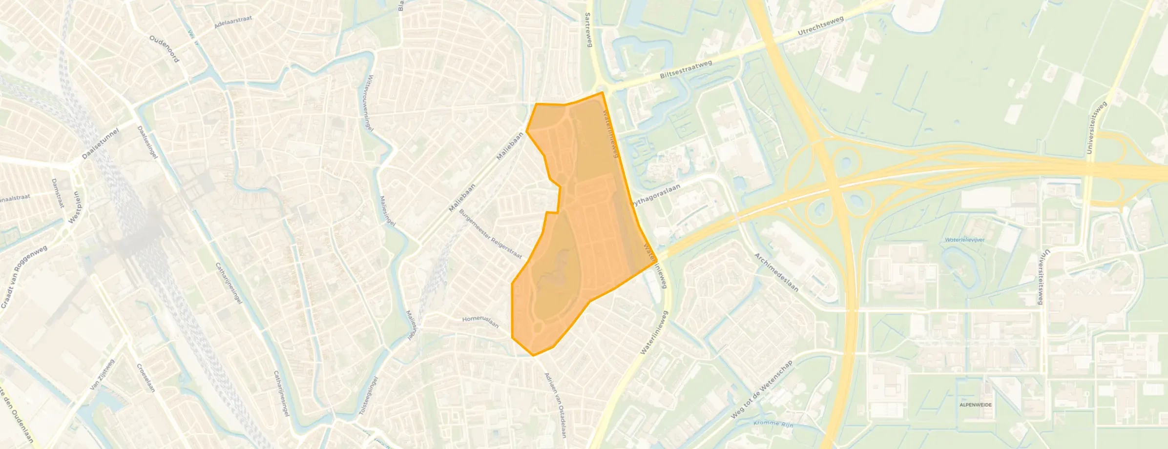 Buurt Wilhelminapark en omgeving, Utrecht
