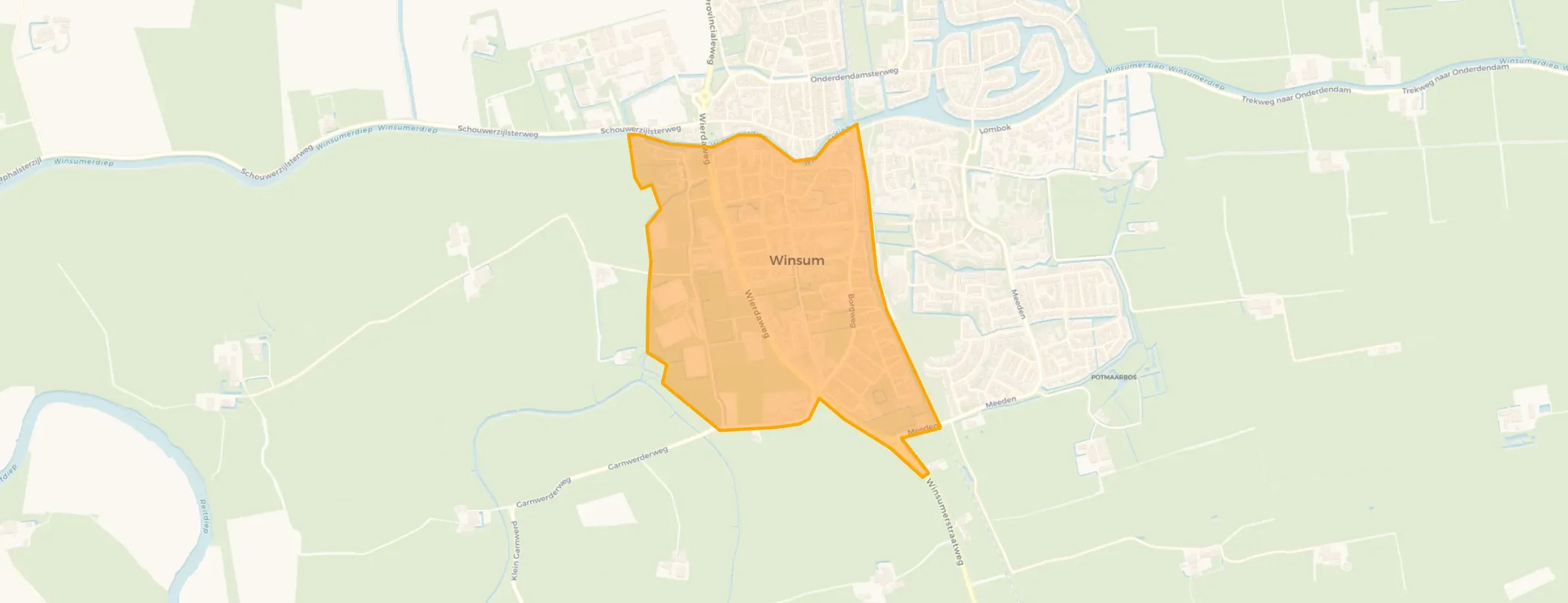 Buurt Winsum Zuid - West, Winsum