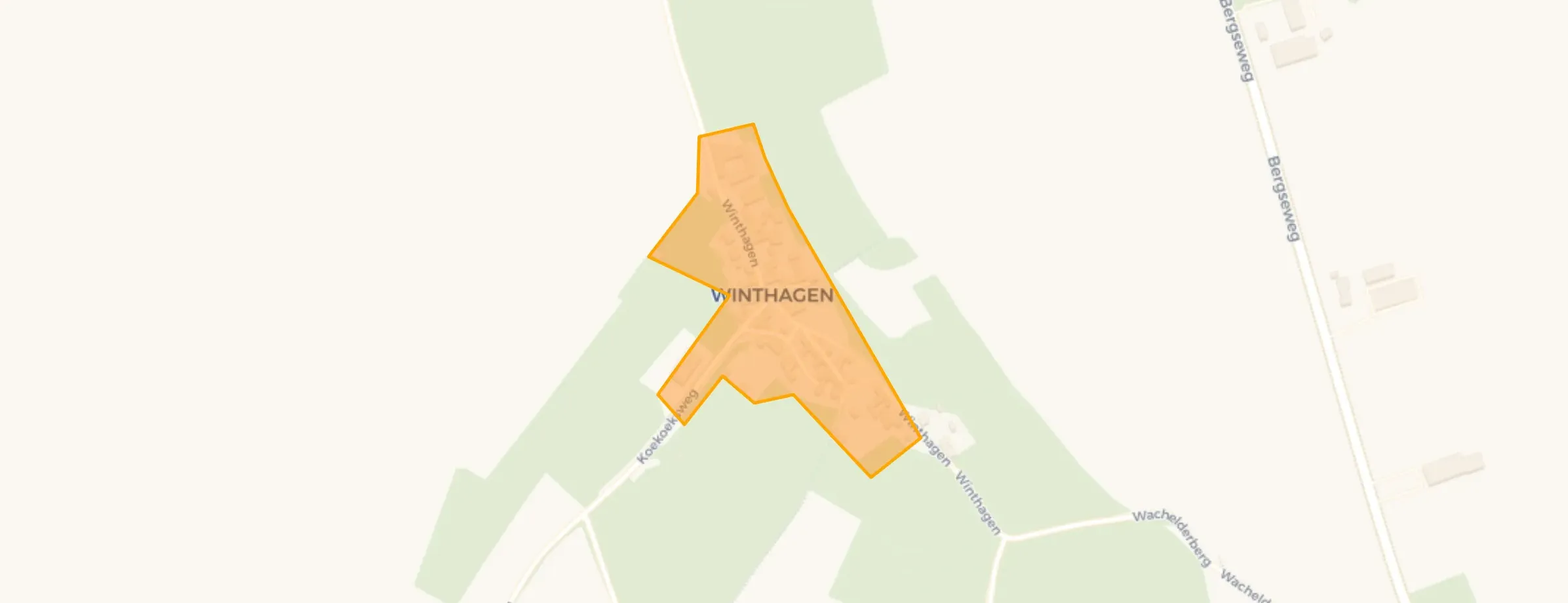 Kaart van Winthagen