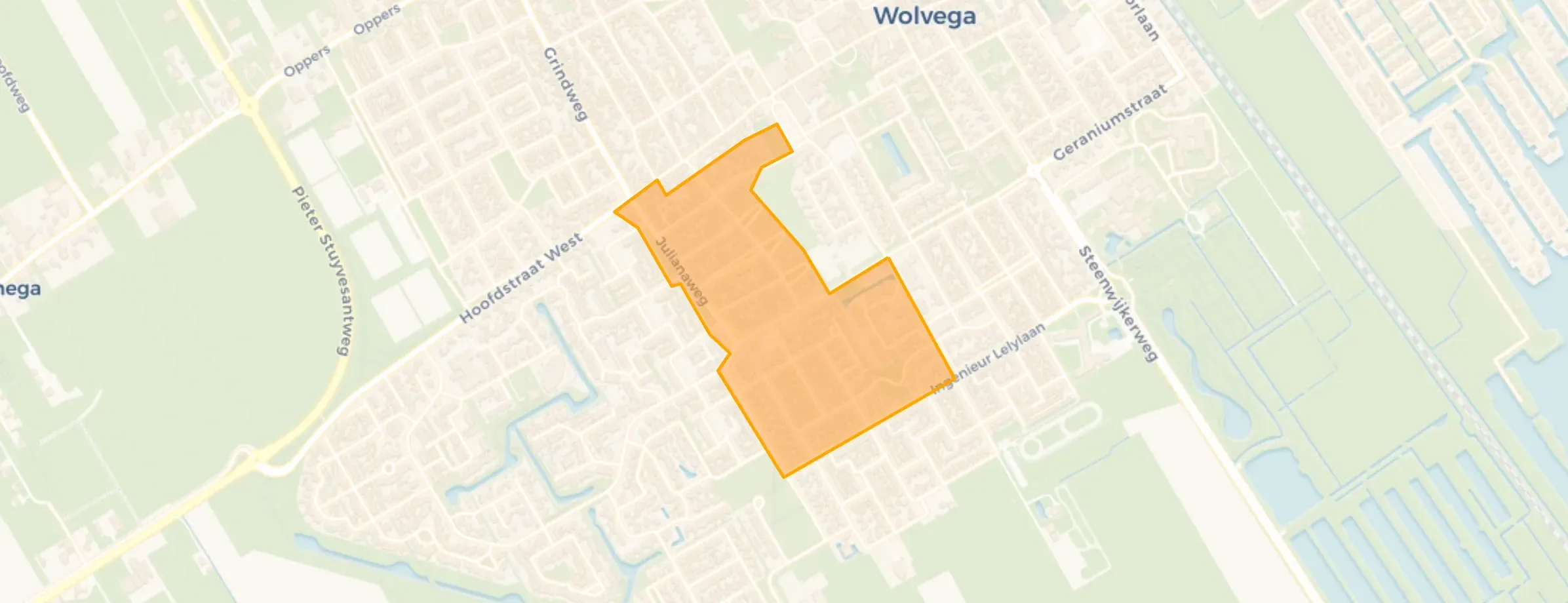 Buurt Wolvega-Oranjebuurt, Wolvega