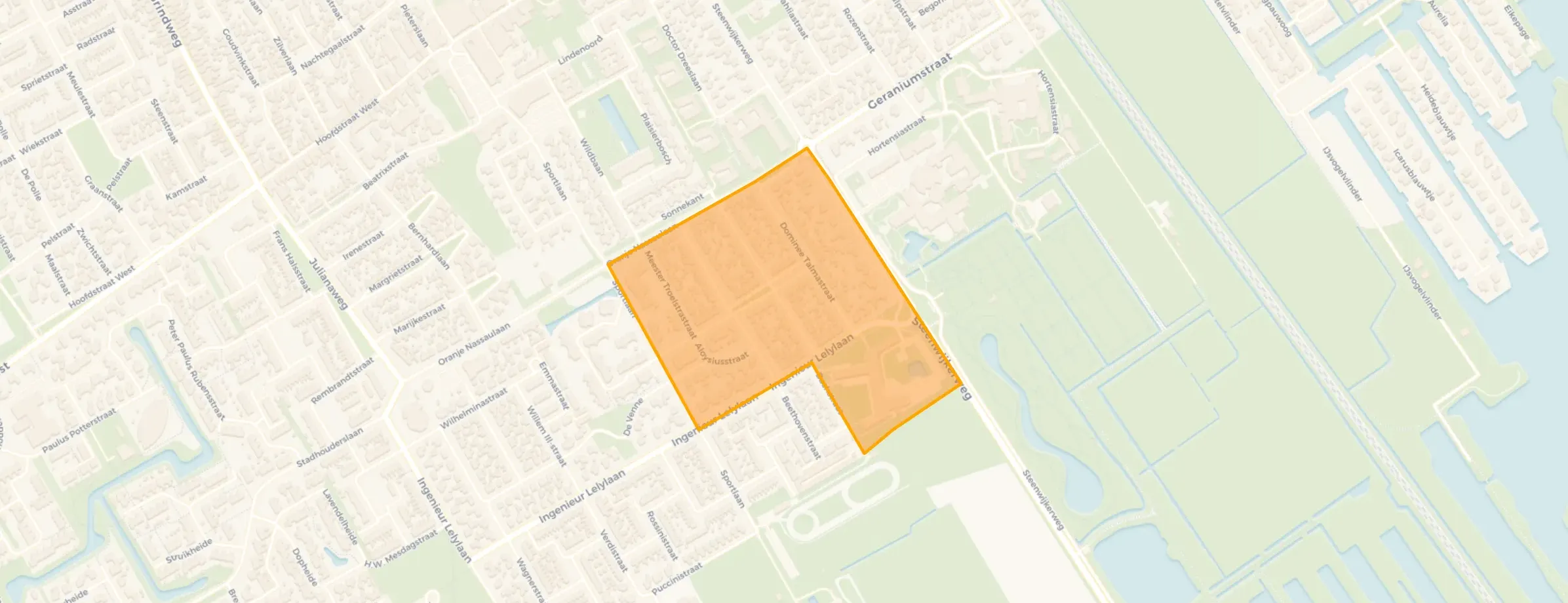 Buurt Wolvega-Staatsliedenbuurt, Wolvega