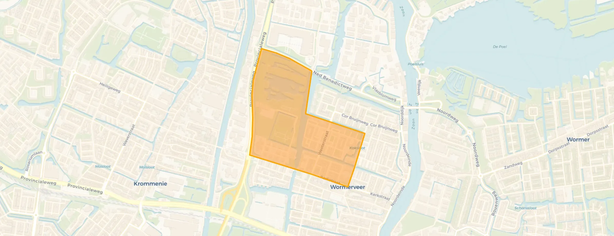 Buurt Wormerveer West, Wormerveer