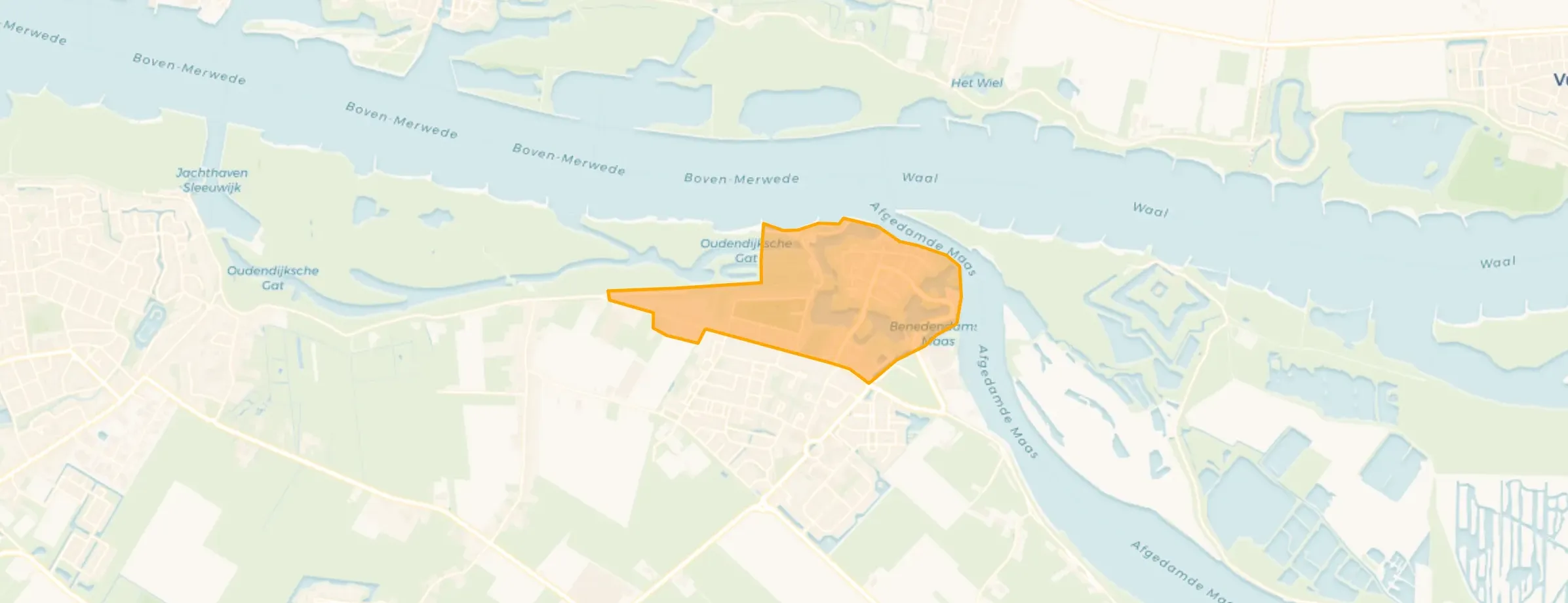 Buurt Woudrichem noord, Woudrichem