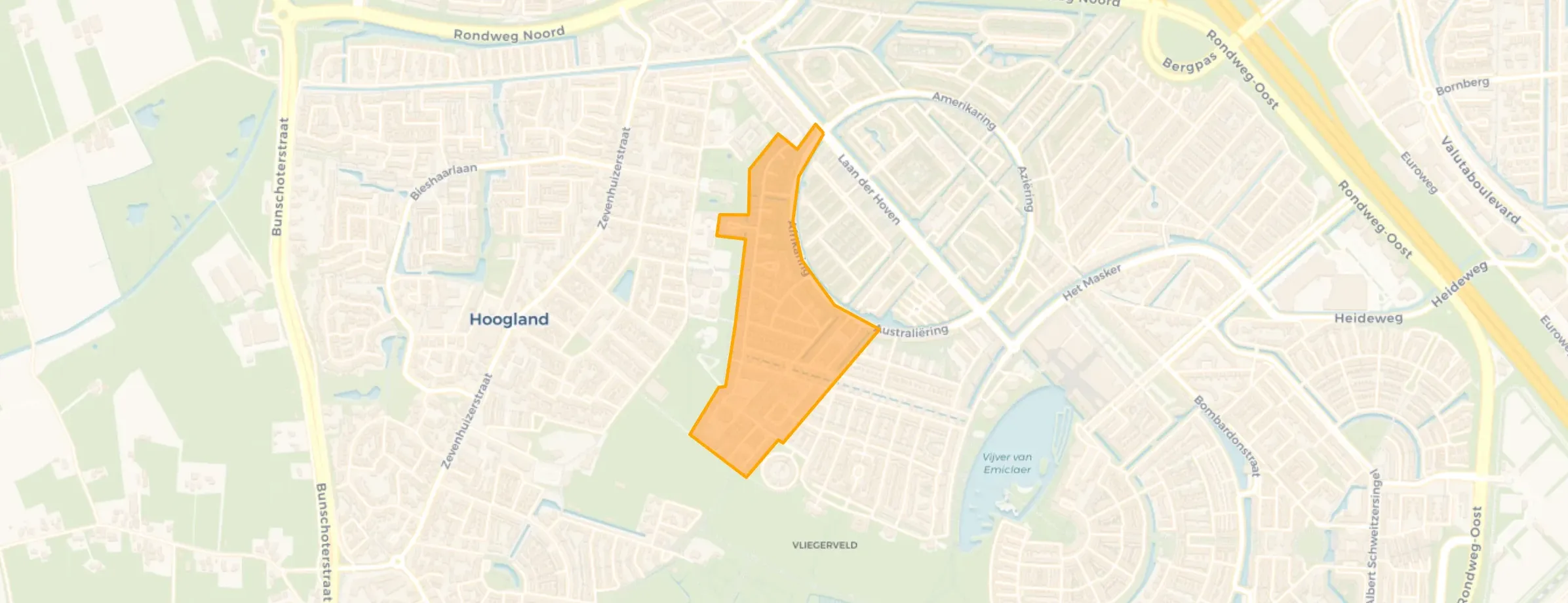 Buurt Woudzoom en omgeving, Amersfoort