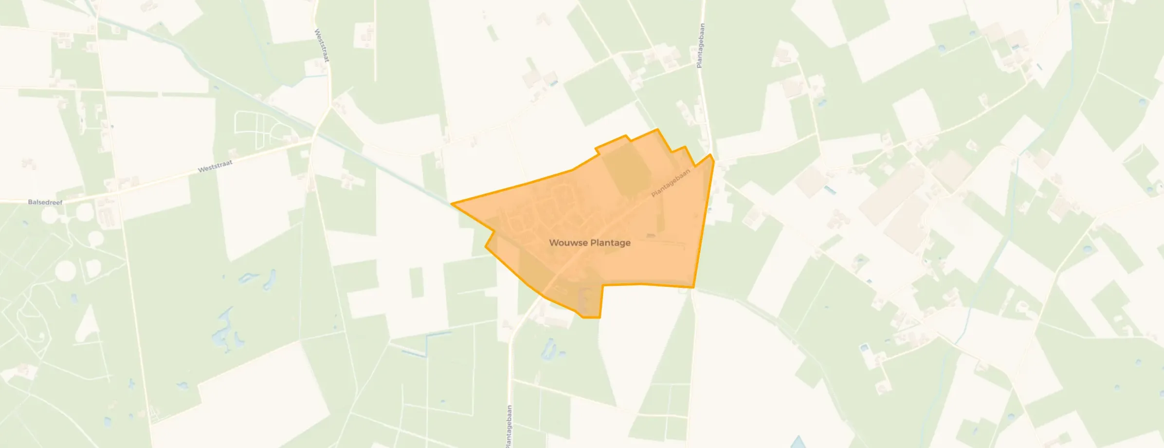 Buurt Wouwse Plantage, Wouwse Plantage