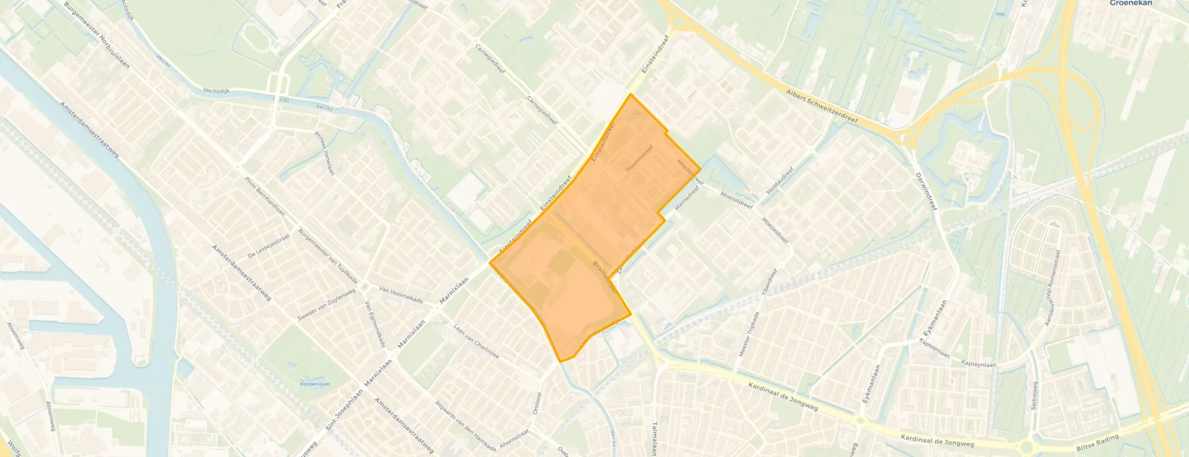Buurt Zamenhofdreef en omgeving, Utrecht