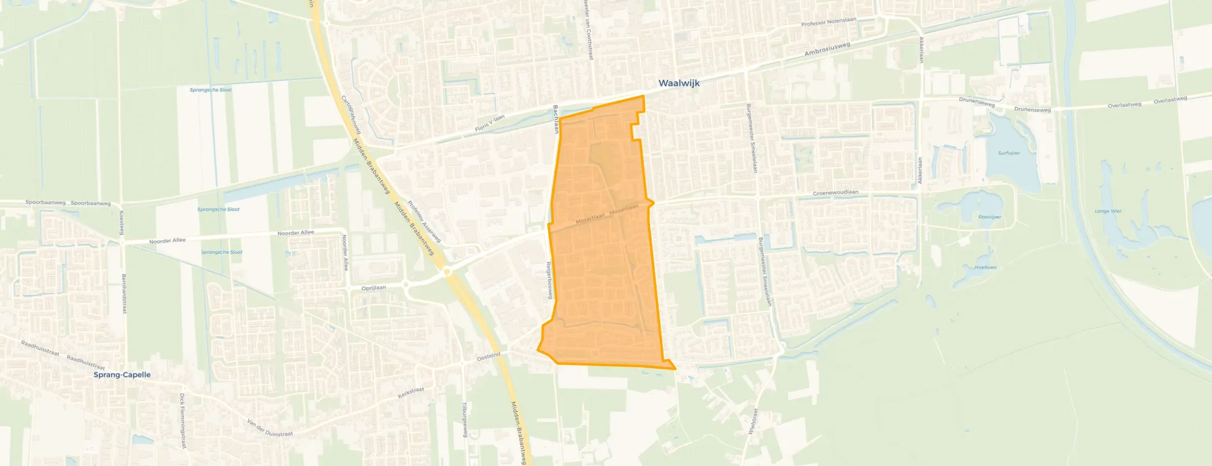 Buurt Zanddonk, Waalwijk