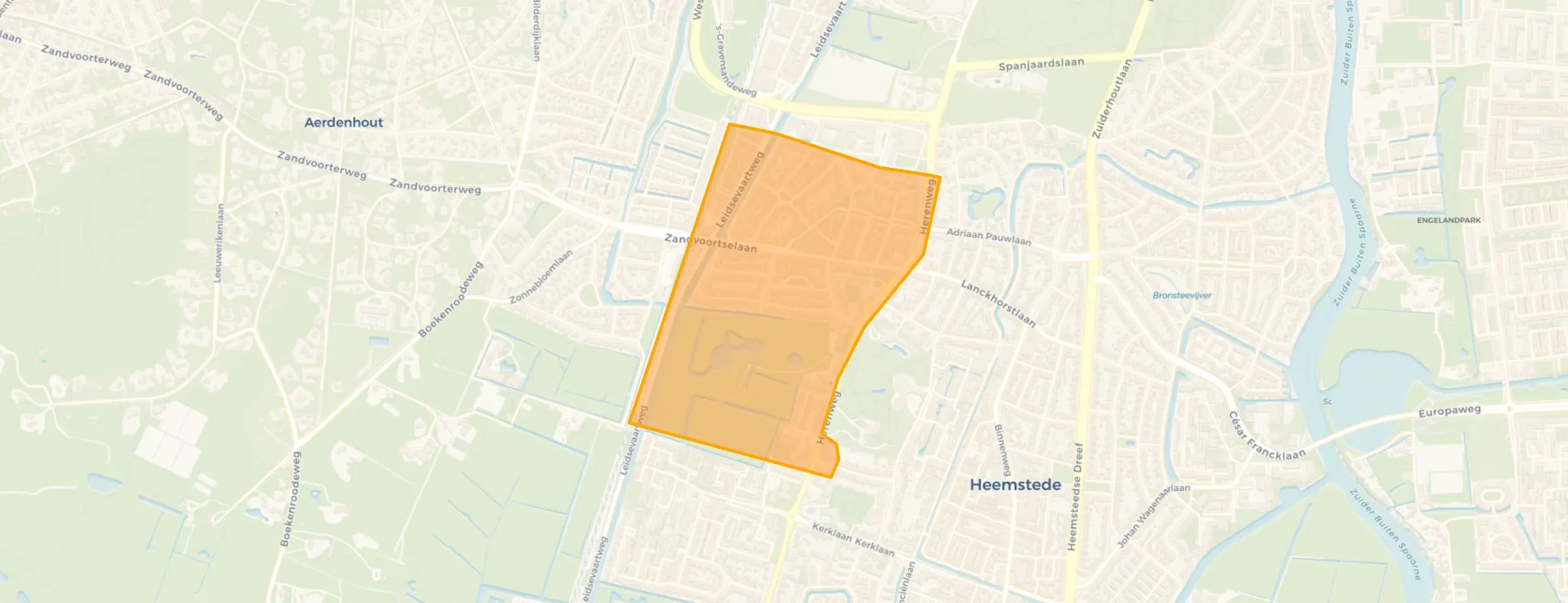 Buurt Zandvoortselaan en Berkenrode en omgeving, Heemstede