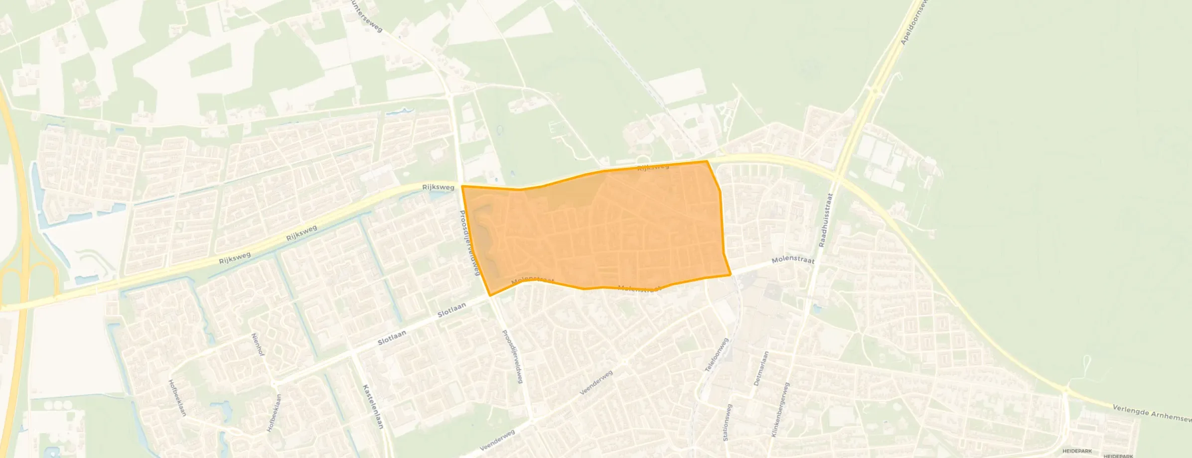 Buurt Zeeheldenbuurt, Ede