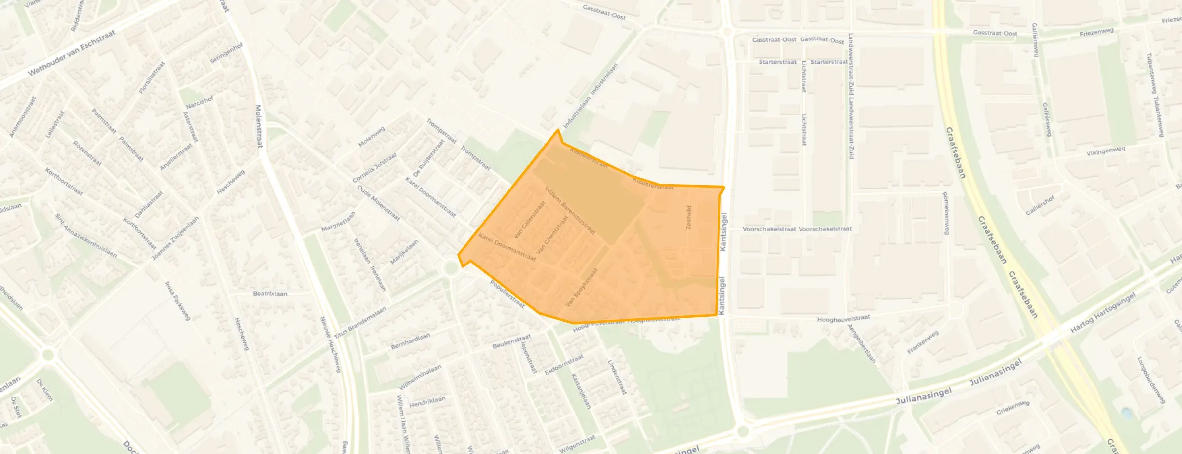 Buurt Zeeheldenbuurt II, Oss