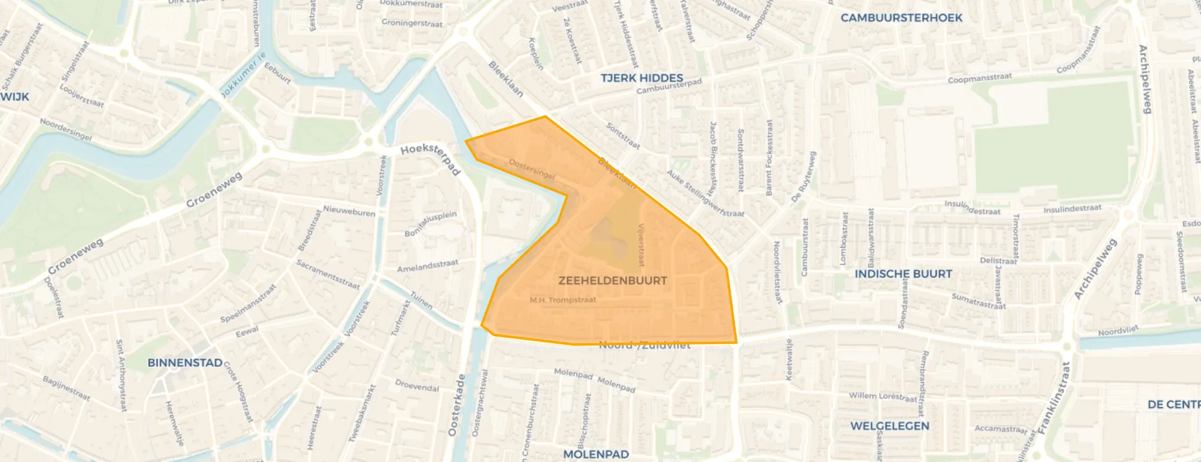 Buurt Zeeheldenbuurt, Leeuwarden