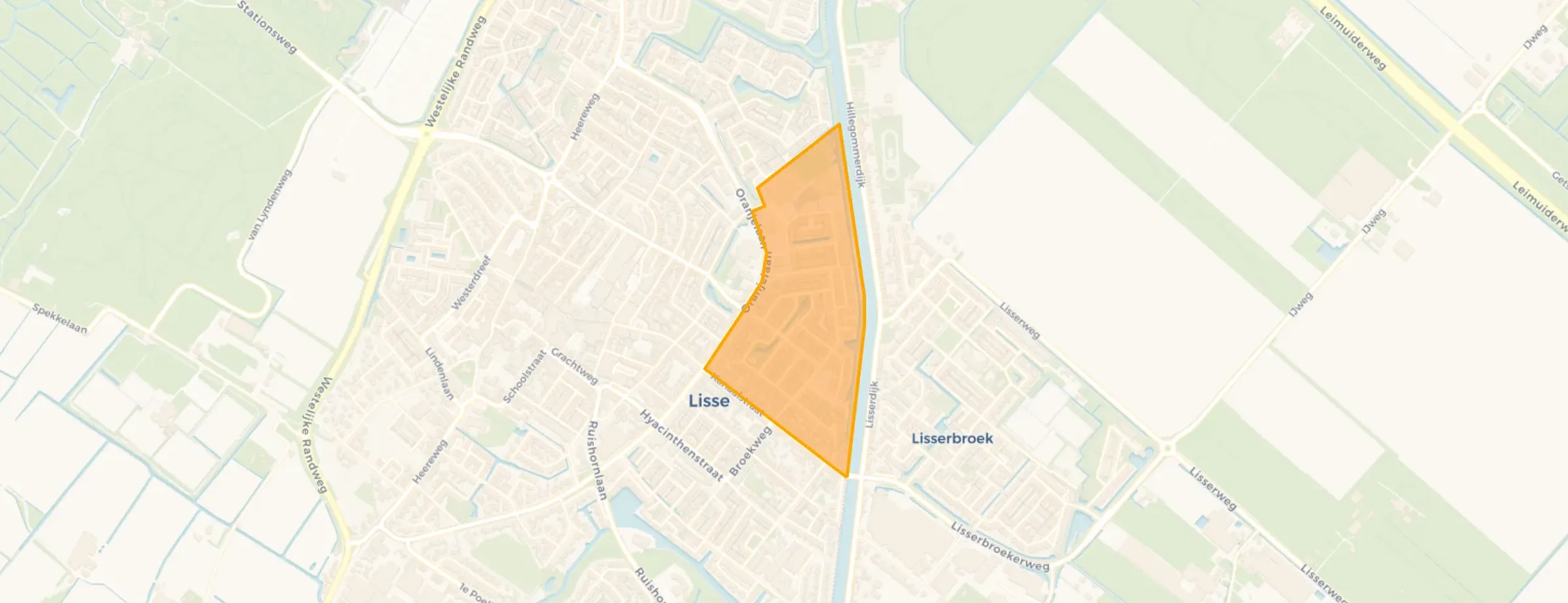 Buurt Zeeheldenbuurt, Lisse