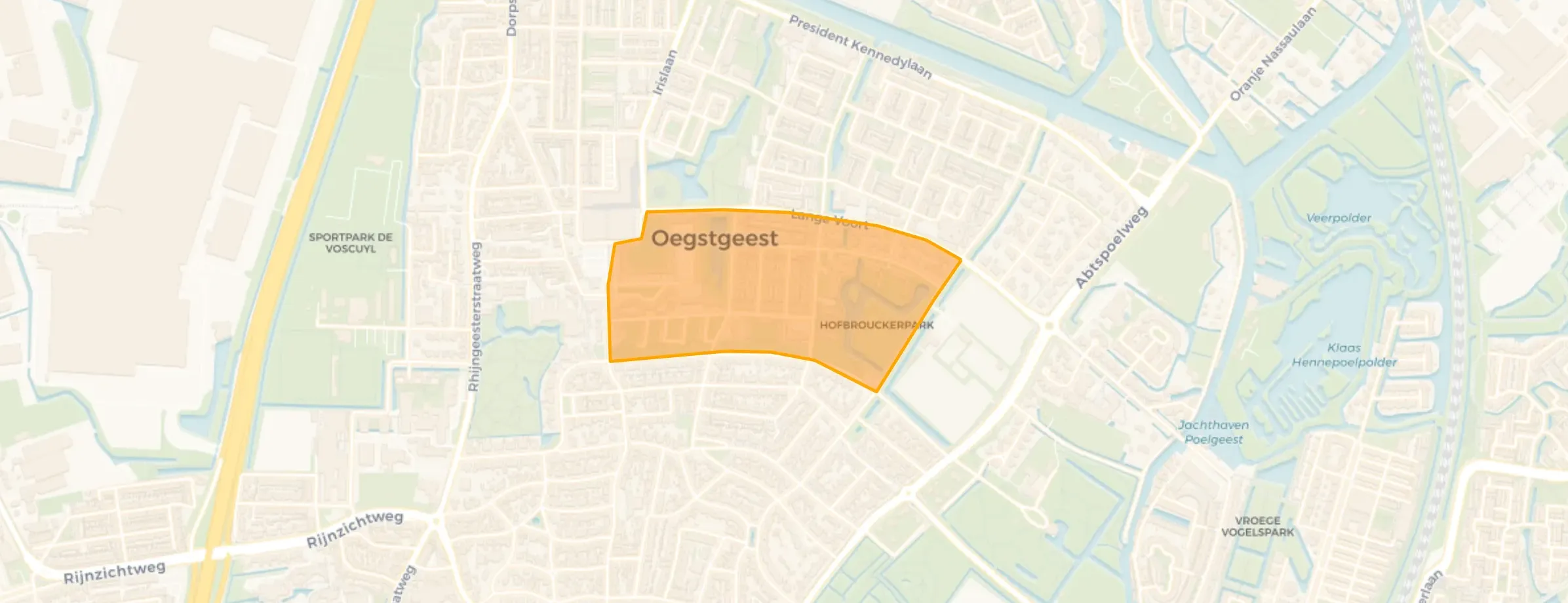 Buurt Zeeheldenbuurt, Oegstgeest