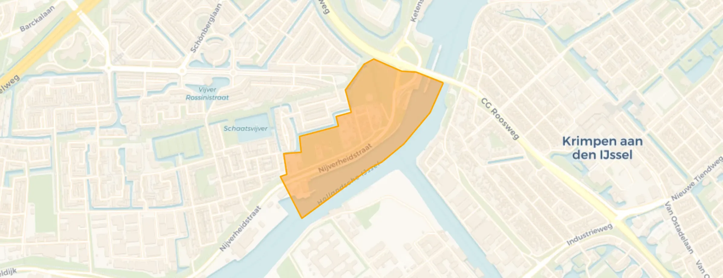Kaart van Zeeheldenbuurt-oost