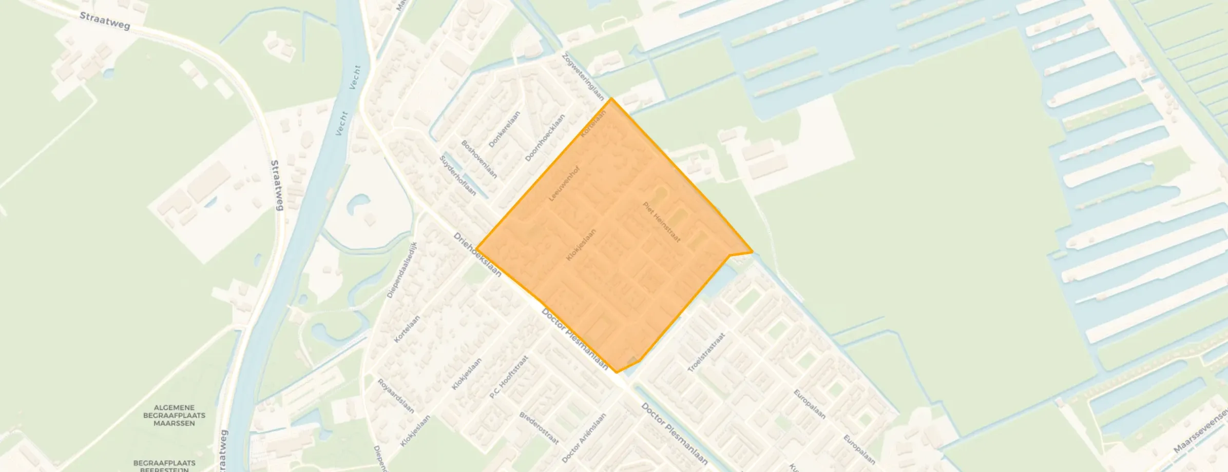 Buurt Zeeheldenbuurt, Maarssen