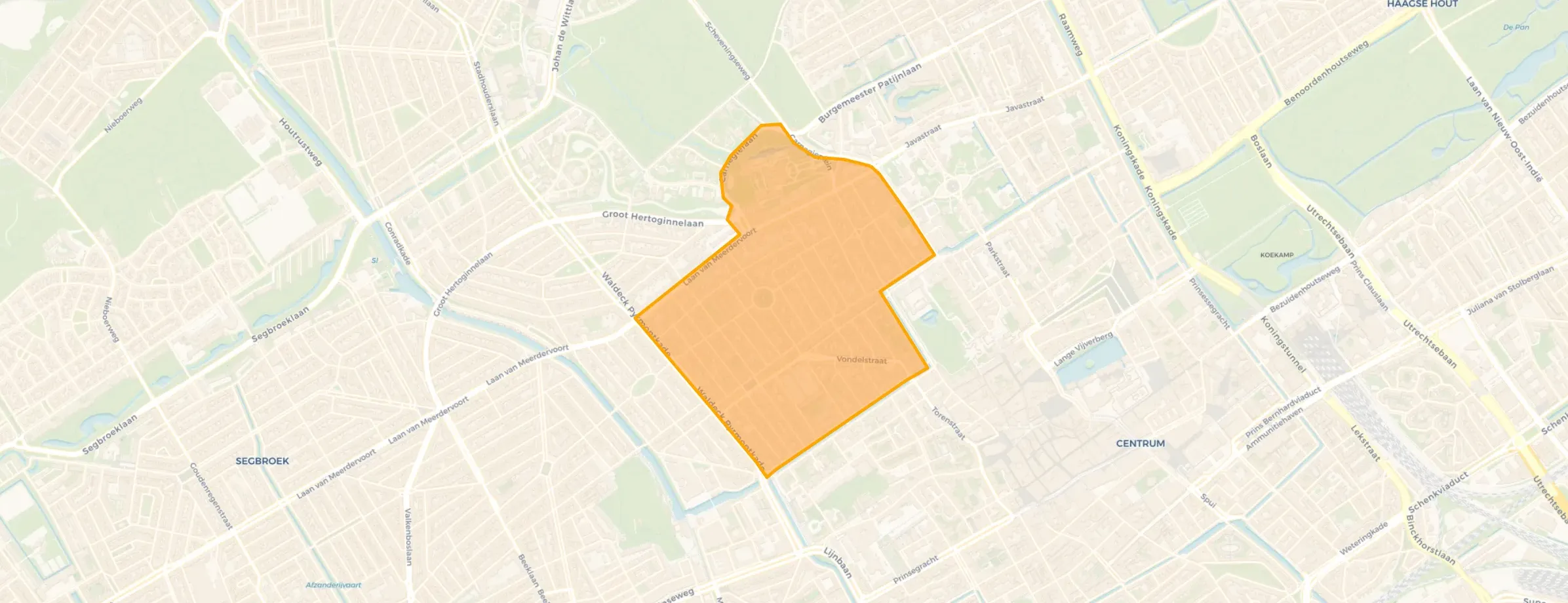 Zeeheldenkwartier in Den Haag