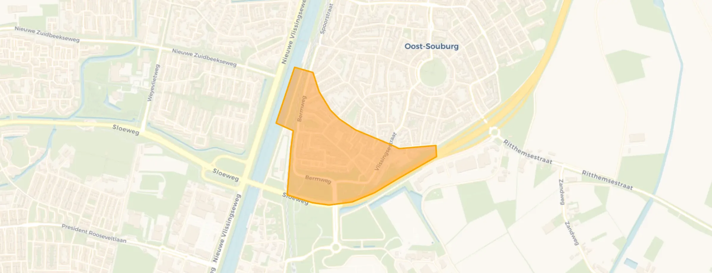 Buurt Zeewijksingel, Oost-Souburg
