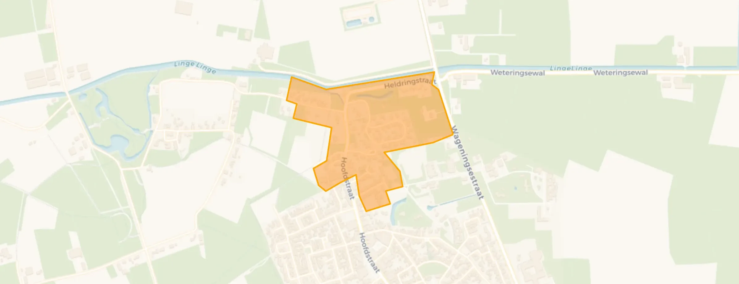 Kaart van Zetten Noord-Magdalena