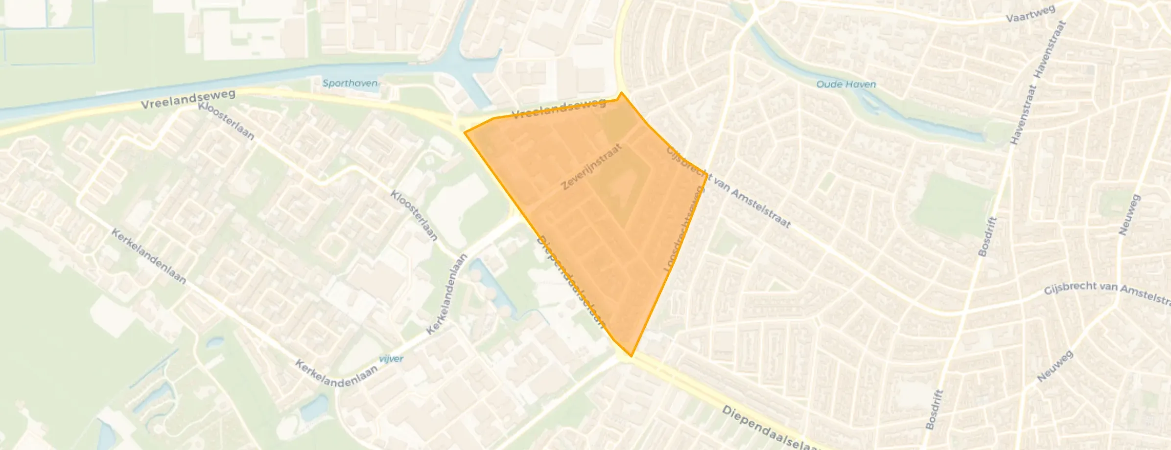 Buurt Zeverijn, Hilversum