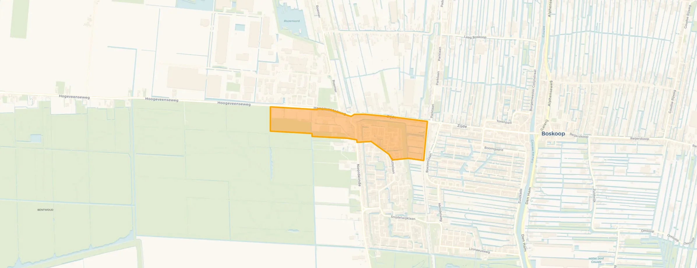 Kaart van Zonnedauw