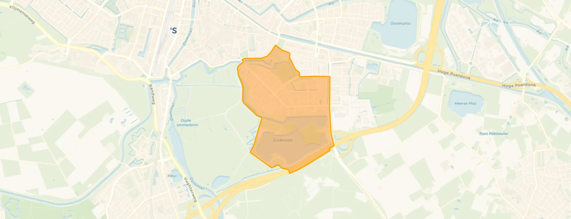 Kaart van Zuid