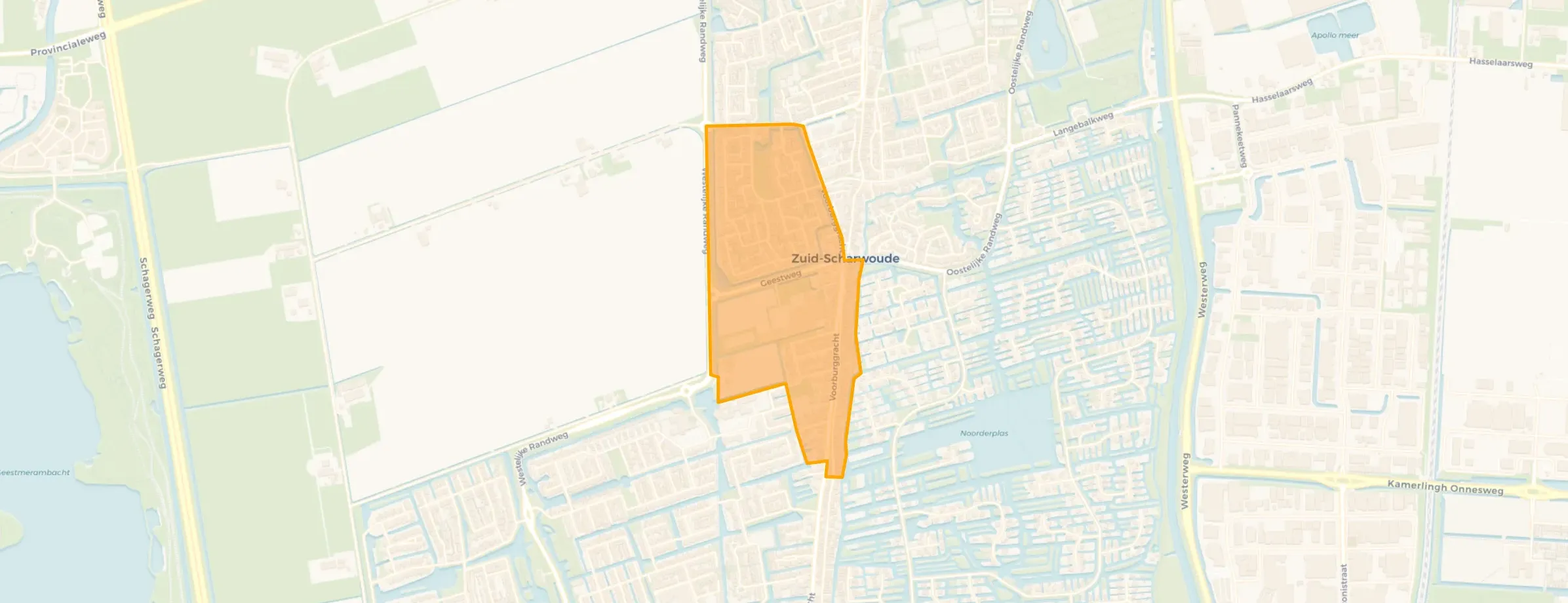 Buurt Zuid-Scharwoude West, Zuid-Scharwoude