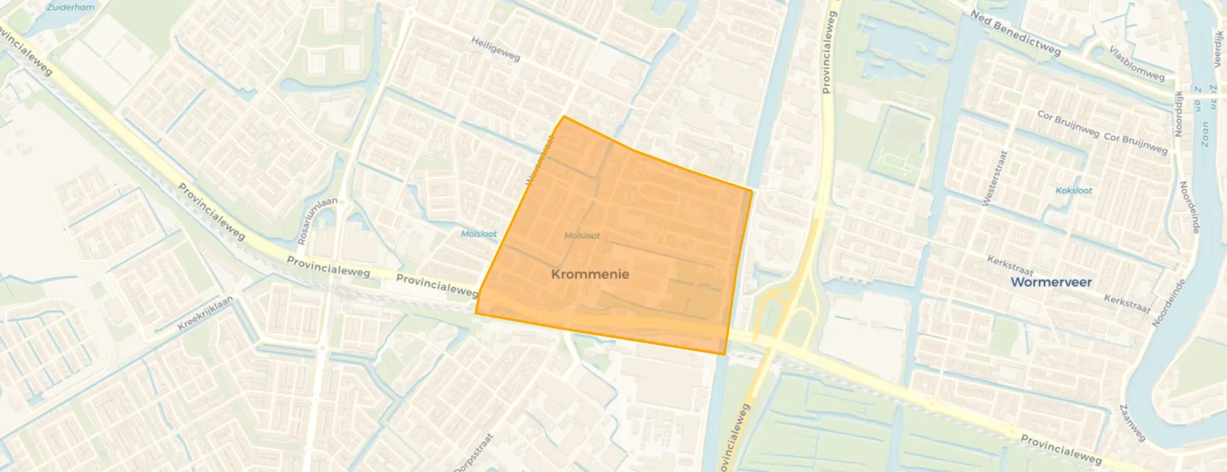 Buurt Zuiderhoofdbuurt, Krommenie