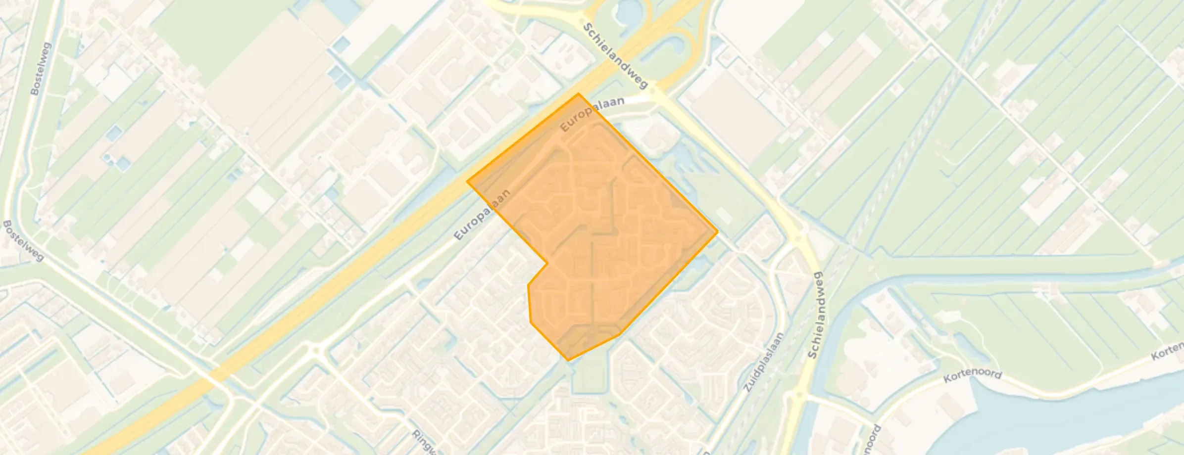 Kaart van Zuidplas Kruiden